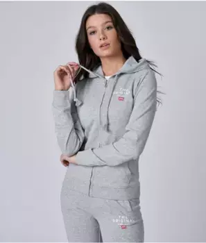 Cathy out теплый свитер на молнии Retro Jeans, серый