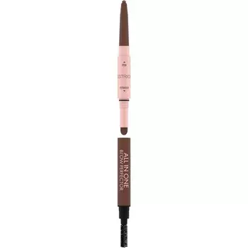 Catrice All In One Brow Perfector Карандаш для бровей 020 Коричневый Стойкое покрытие, подчеркивающее натуральный веганский оттенок