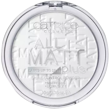 Catrice All Matt Plus Матирующая пудра для лица Universal 001, 10 г