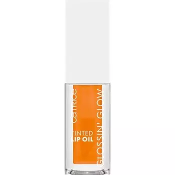 Catrice Glossin' Glow Тонированное масло для губ Сияющее увлажняющее пятно для губ с маслом вишни и граната Веганский Без глютена и без тестирования на животных