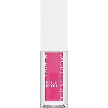 Catrice Glossin' Glow Тонированное масло для губ Сияющее увлажняющее пятно для губ с маслом вишни и граната Веганский Без глютена Не тестируется на животных