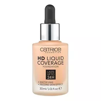 Catrice HD Liquid Coverage Foundation 30 мл. 030 Песочно-бежевый, Sand Beige