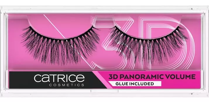 Catrice Lash Couture 3D Panoramic Volume Lashes накладные ресницы полосками, 1 шт.