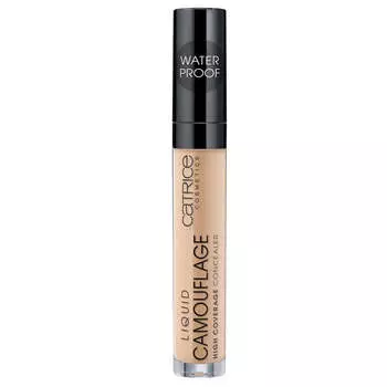 Catrice Liquid Camouflage High Coverage Concealer водостойкий жидкий консилер 015 Медовый 5мл