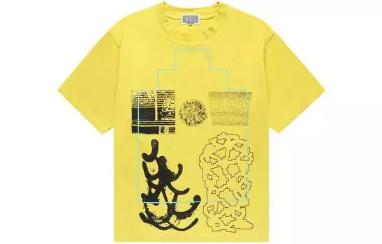 Cav Empt Футболка унисекс желтые