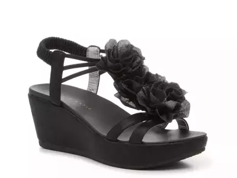 Cayla Wedge Сандалии Kelly & Katie, Black