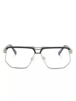 Cazal очки-пилоты, серебристый