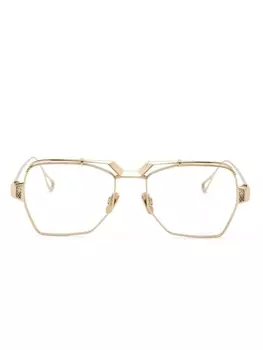 Cazal очки-пилоты, золотистый