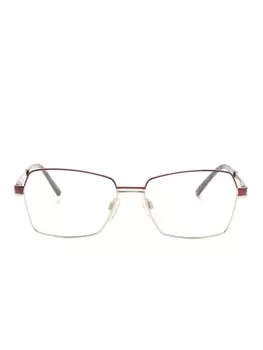 Cazal очки в геометричной оправе, фиолетовый