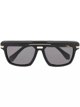 Cazal солнцезащитные очки-маска, черный