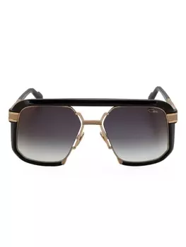 Cazal солнцезащитные очки-пилоты, черный