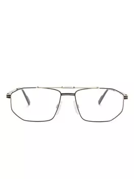 Cazal солнцезащитные очки-пилоты, черный