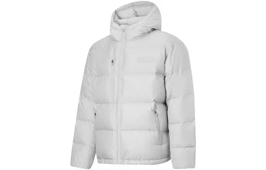 CBA Collection Пуховик мужской светло-серый Lining, серый