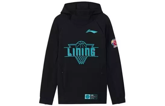 CBA Collection Толстовка мужская черная Lining, черный