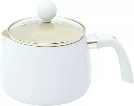 CBJAPAN Copan Одноразовая кастрюля, синяя, 4,7 галлона (1,9 л), для тяжелых условий эксплуатации, керамическое лакокрасочное покрытие, совместимая с индукционной печью, универсальная кастрюля CB JAPAN, Blue