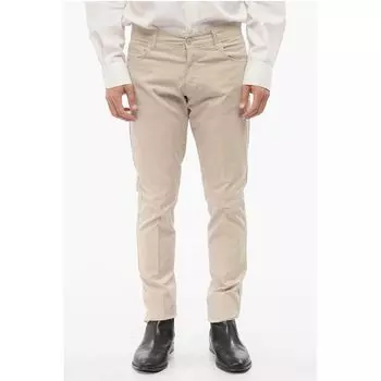 CC COLLECTION Брюки из хлопковой смеси с 5 карманами Corneliani, Beige