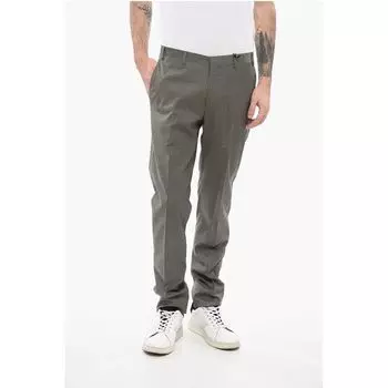 CC COLLECTION Брюки RESET из натуральной шерсти в микроклетку Corneliani, Multicolor