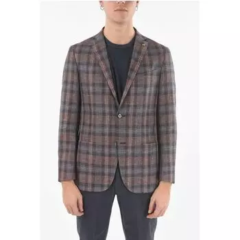 CC COLLECTION Check RIGHT Блейзер на 2 пуговицах с карманом Tatch Corneliani, мультиколор