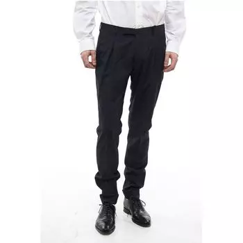CC COLLECTION Pin Check REWARD брюки из смеси шерсти Corneliani, Blue