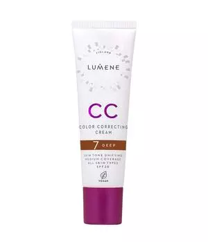 CC-крем Lumene CC Color Correcting Cream SPF20, 7 Deep, 30 ml