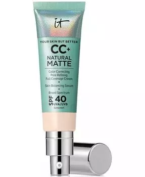 CC+ Крем-матовая основа SPF 40 It Cosmetics, цвет Fair Porcelain