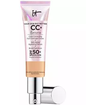 CC+ Крем-осветление с SPF 50+ It Cosmetics, цвет Medium Tan