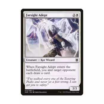 CCG Адепт дальнозоркости (С), MTG - Zendikar Rising