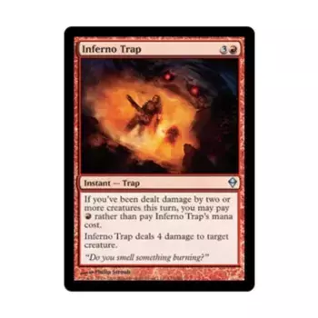 CCG Адская ловушка (U), MTG - Zendikar