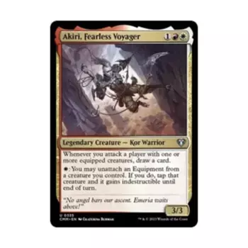 CCG Акири, Бесстрашный путешественник (U), MTG - Commander Masters
