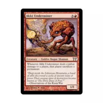 CCG Акки Андермайнер (Ю), MTG - Champions of Kamigawa