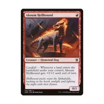 CCG Акум Адская гончая (К), MTG - Zendikar Rising