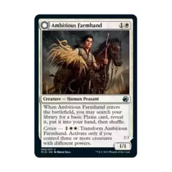CCG Амбициозный батрак (U), MTG - Innistrad - Midnight Hunt