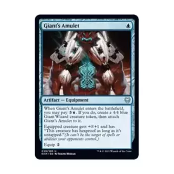 CCG Амулет Гиганта (U), MTG - Kaldheim