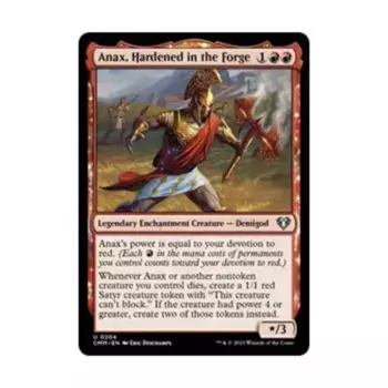 CCG Анакс, закаленный в кузнице (U), MTG - Commander Masters