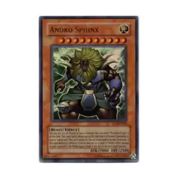 CCG Андро Сфинкс (Ультра Редкий), Yu-Gi-Oh - Promo - Singles