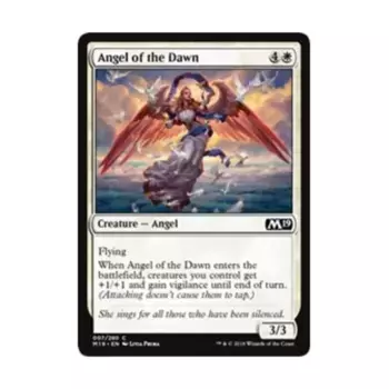 CCG Ангел рассвета (К), MTG - Core Set 2019