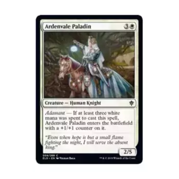 CCG Арденвальский Паладин (клавиша), MTG - Throne of Eldraine