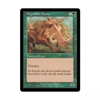 CCG Арготская свинья (C), MTG - Urza's Saga