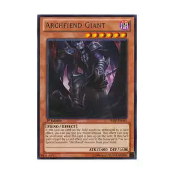 CCG Архидемон Гигант (Редкий), Yu-Gi-Oh - Shadow Specters - Singles