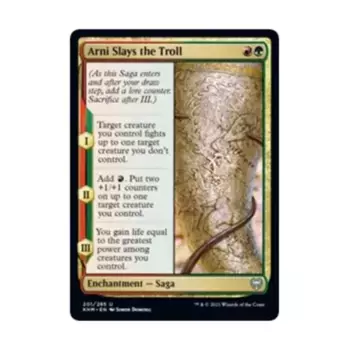 CCG Арни убивает тролля (U), MTG - Kaldheim