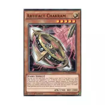 CCG Артефакт Чакрам (Обычный), Yu-Gi-Oh - Duelist Alliance - Singles