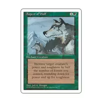 CCG Аспект Волка (клавиша R), MTG - 4th Edition
