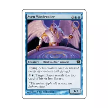CCG Авен Читатель Ветра (К), MTG - 9th Edition