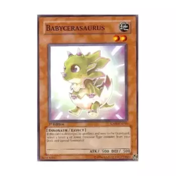 CCG Бэбицеразавр (обычный), Yu-Gi-Oh - Power of the Duelist - Singles
