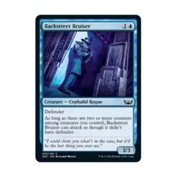 CCG Backstreet Bruiser (К), MTG - Streets of New Capenna