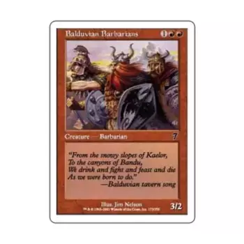 CCG Балдувийские варвары (К), MTG - 7th Edition