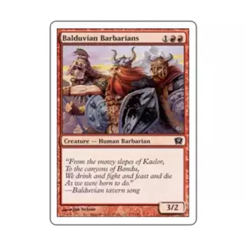 CCG Балдувийские варвары (К), MTG - 9th Edition