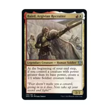 CCG Бэрд, аргивийский вербовщик (Ю), MTG - Dominaria United