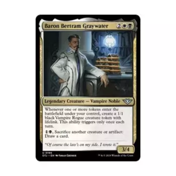 CCG Барон Бертрам Грейуотер (В), MTG - Outlaws of Thunder Junction