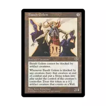CCG Базальтовый голем (U), MTG - Mirage